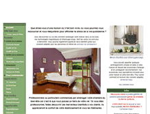 Tablet Screenshot of maison-bien-etre.com